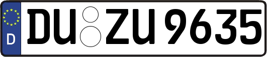 DU-ZU9635