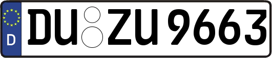DU-ZU9663