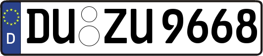 DU-ZU9668