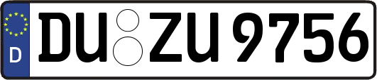 DU-ZU9756