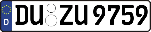 DU-ZU9759