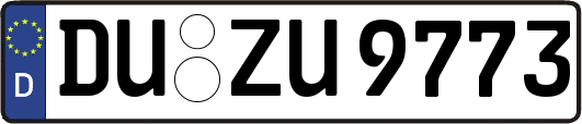 DU-ZU9773