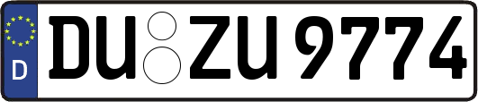 DU-ZU9774