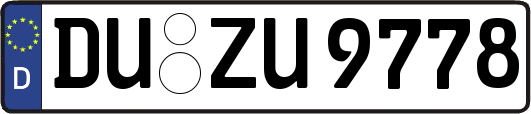 DU-ZU9778