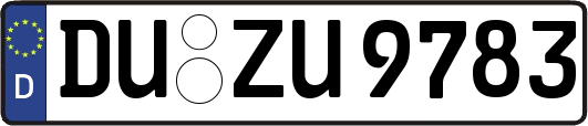 DU-ZU9783
