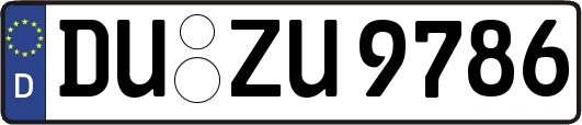 DU-ZU9786