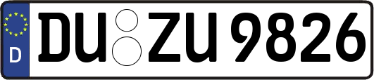 DU-ZU9826