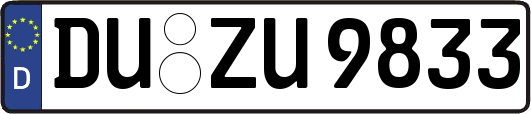 DU-ZU9833