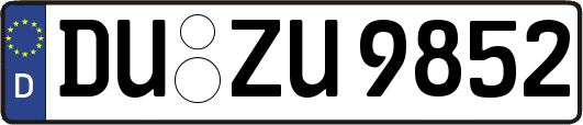 DU-ZU9852