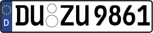 DU-ZU9861