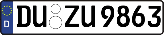 DU-ZU9863