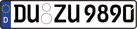 DU-ZU9890