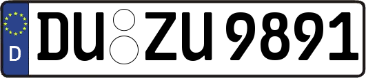 DU-ZU9891