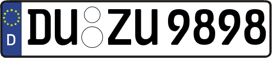 DU-ZU9898