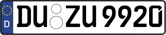 DU-ZU9920