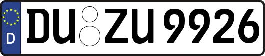 DU-ZU9926