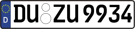DU-ZU9934