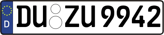 DU-ZU9942