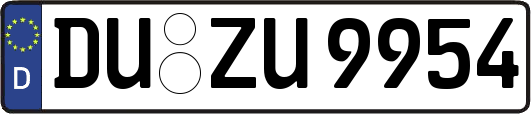 DU-ZU9954
