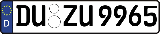 DU-ZU9965