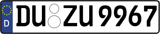 DU-ZU9967