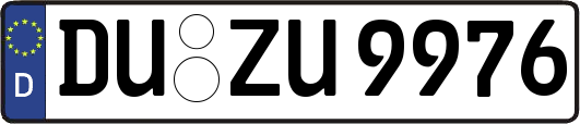 DU-ZU9976