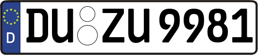 DU-ZU9981