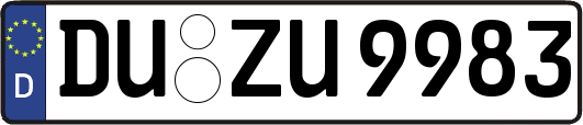 DU-ZU9983