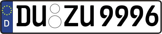 DU-ZU9996