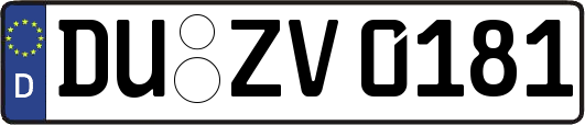 DU-ZV0181