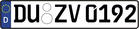 DU-ZV0192