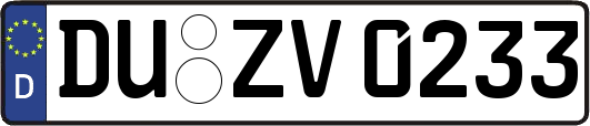 DU-ZV0233
