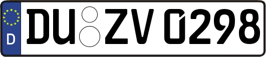 DU-ZV0298