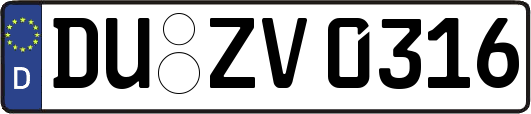 DU-ZV0316