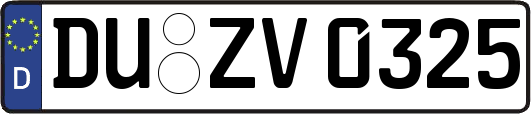 DU-ZV0325