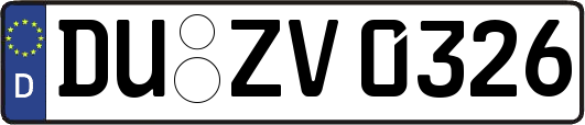 DU-ZV0326