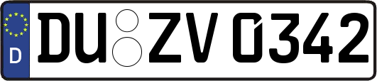 DU-ZV0342