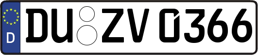 DU-ZV0366