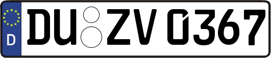 DU-ZV0367