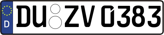 DU-ZV0383