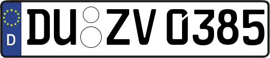 DU-ZV0385