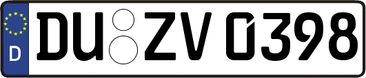 DU-ZV0398