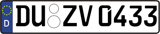 DU-ZV0433