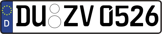 DU-ZV0526