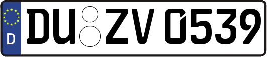 DU-ZV0539