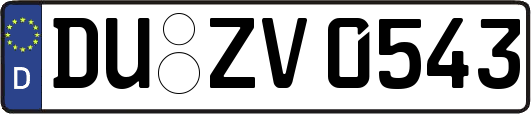 DU-ZV0543