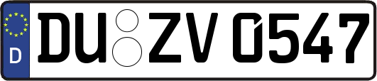 DU-ZV0547