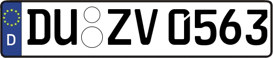 DU-ZV0563
