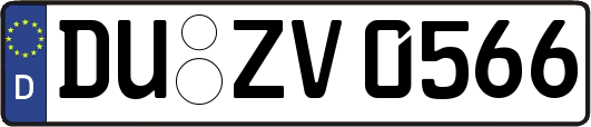 DU-ZV0566