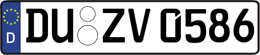 DU-ZV0586